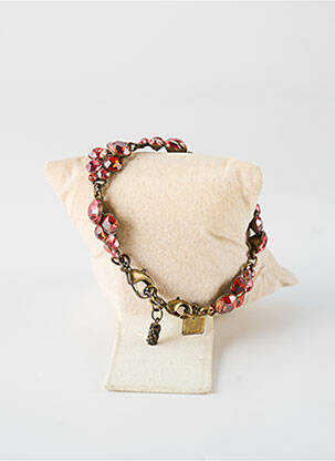 Bracelet matériaux métal rouge KONPLOTT femme