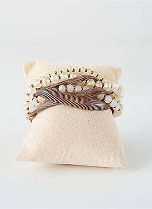 Bracelet matériaux métal marron KONPLOTT femme