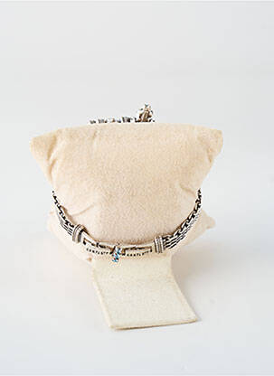 Bracelet ornement pierre bleu KONPLOTT femme