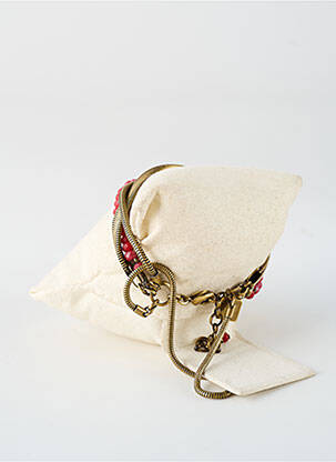 Bracelet matériaux métal rouge KONPLOTT femme