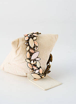 Bracelet ornement pierre rose KONPLOTT femme