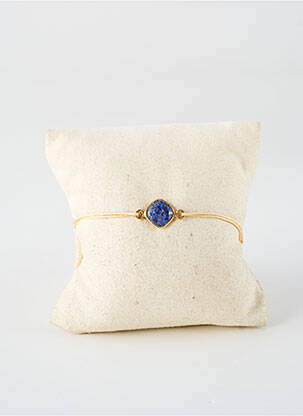 Bracelet fermeture avec liens bleu NILAI femme