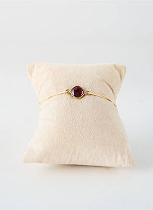 Bracelet fermeture avec liens rouge NILAI femme