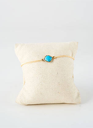 Bracelet fermeture avec liens bleu NILAI femme