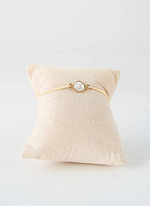 Bracelet fermeture avec liens blanc NILAI femme