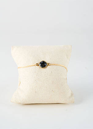 Bracelet fermeture avec liens noir NILAI femme
