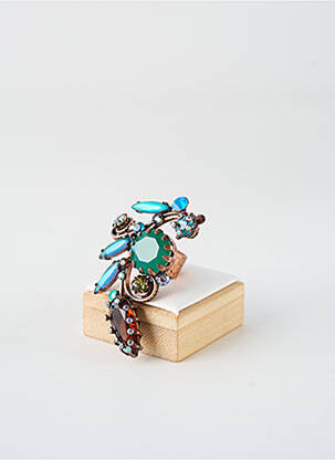 Bague matériaux métal vert KONPLOTT femme