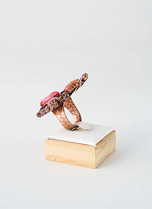 Bague matériaux métal rouge KONPLOTT femme