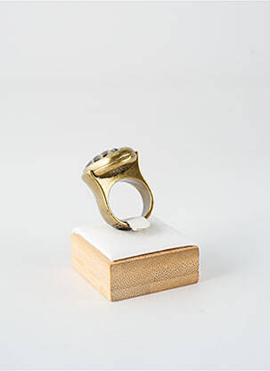 Bague matériaux métal vert KONPLOTT femme