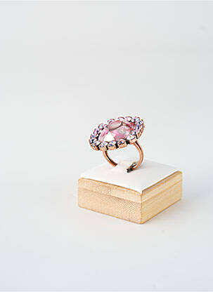 Bague matériaux métal rose KONPLOTT femme
