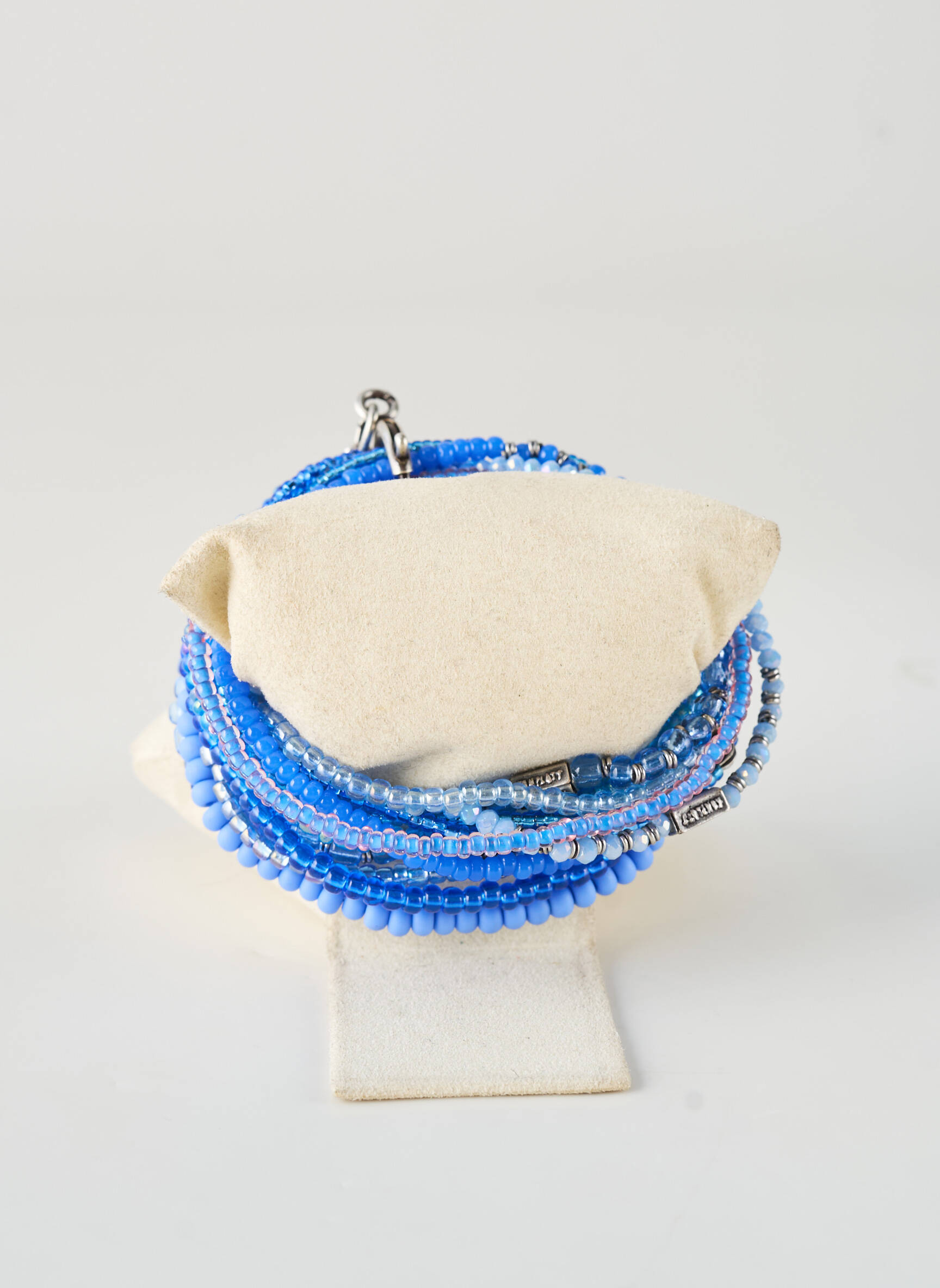 Bracelet ornement perles bleu KONPLOTT femme