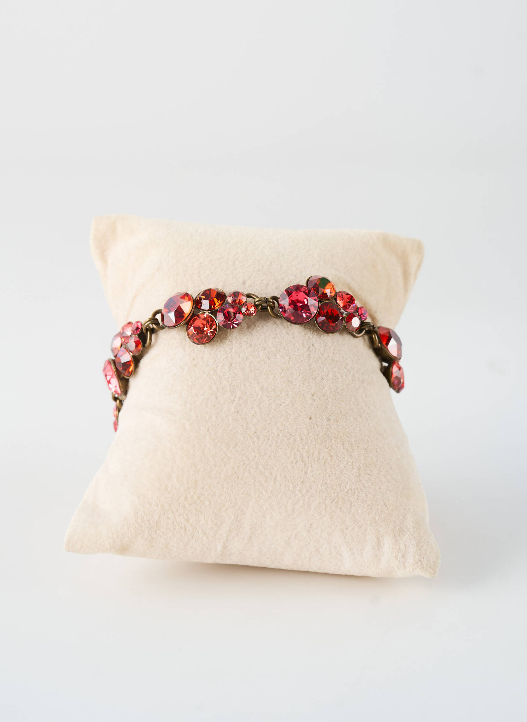 Bracelet matériaux métal rouge KONPLOTT femme