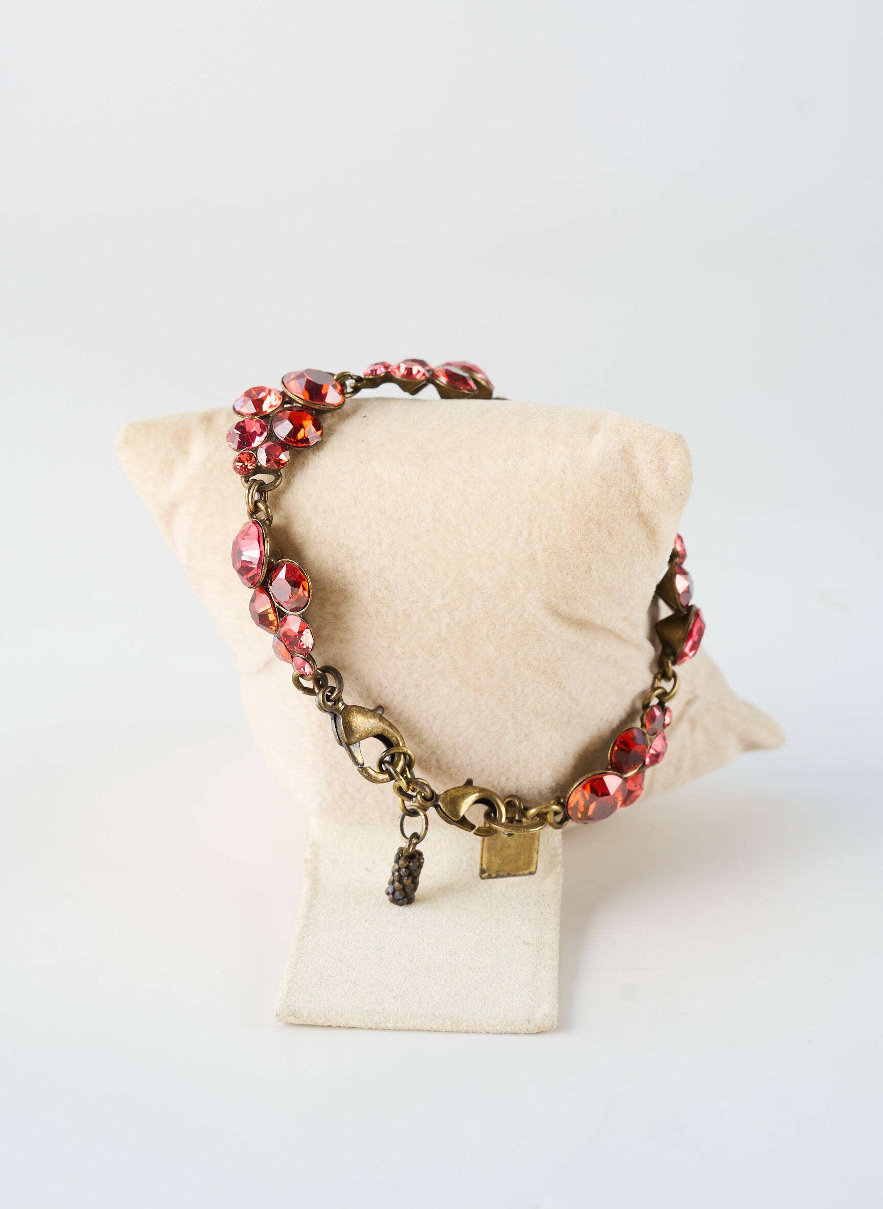 Bracelet matériaux métal rouge KONPLOTT femme