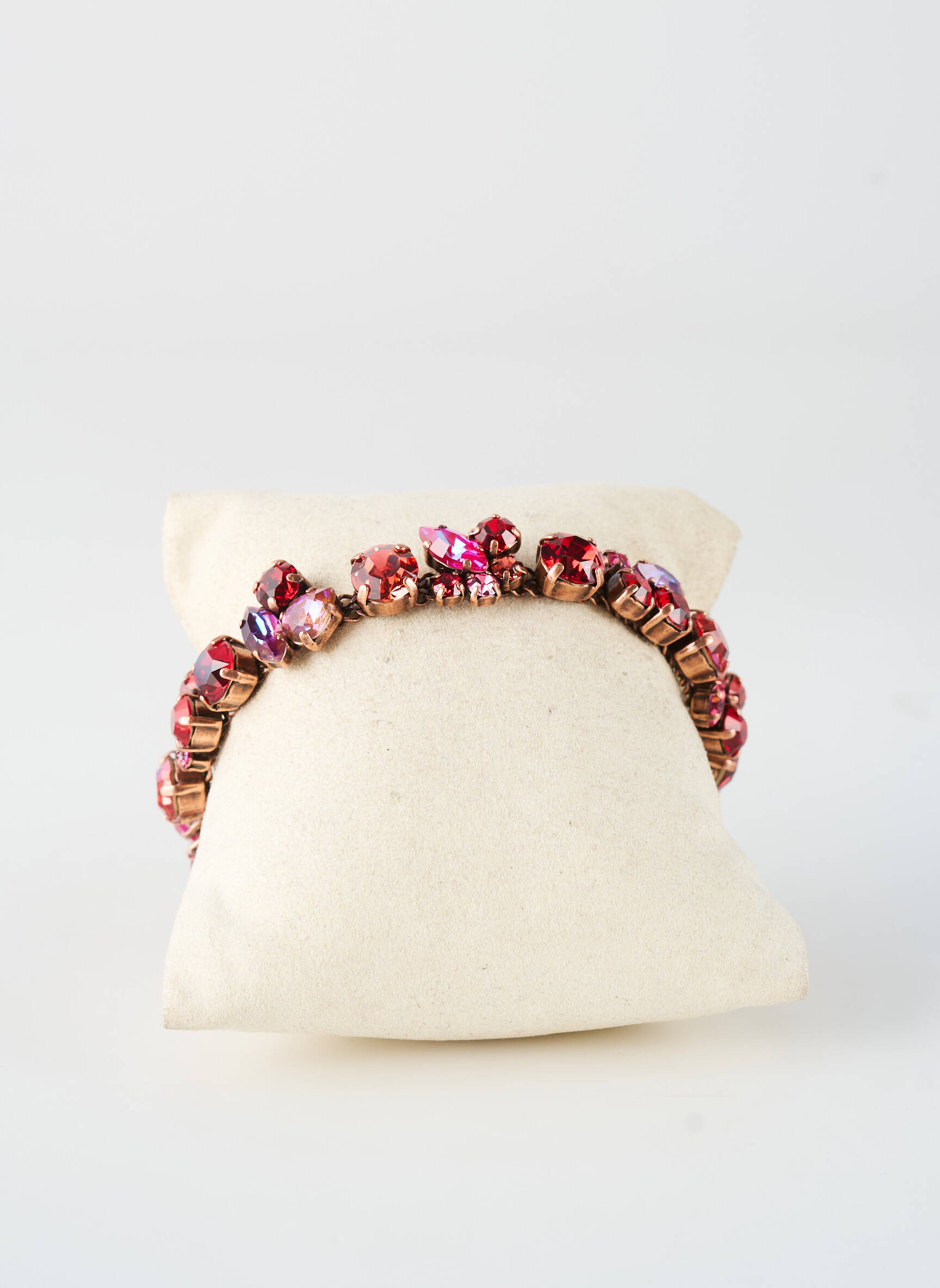 Bracelet matériaux métal rouge KONPLOTT femme