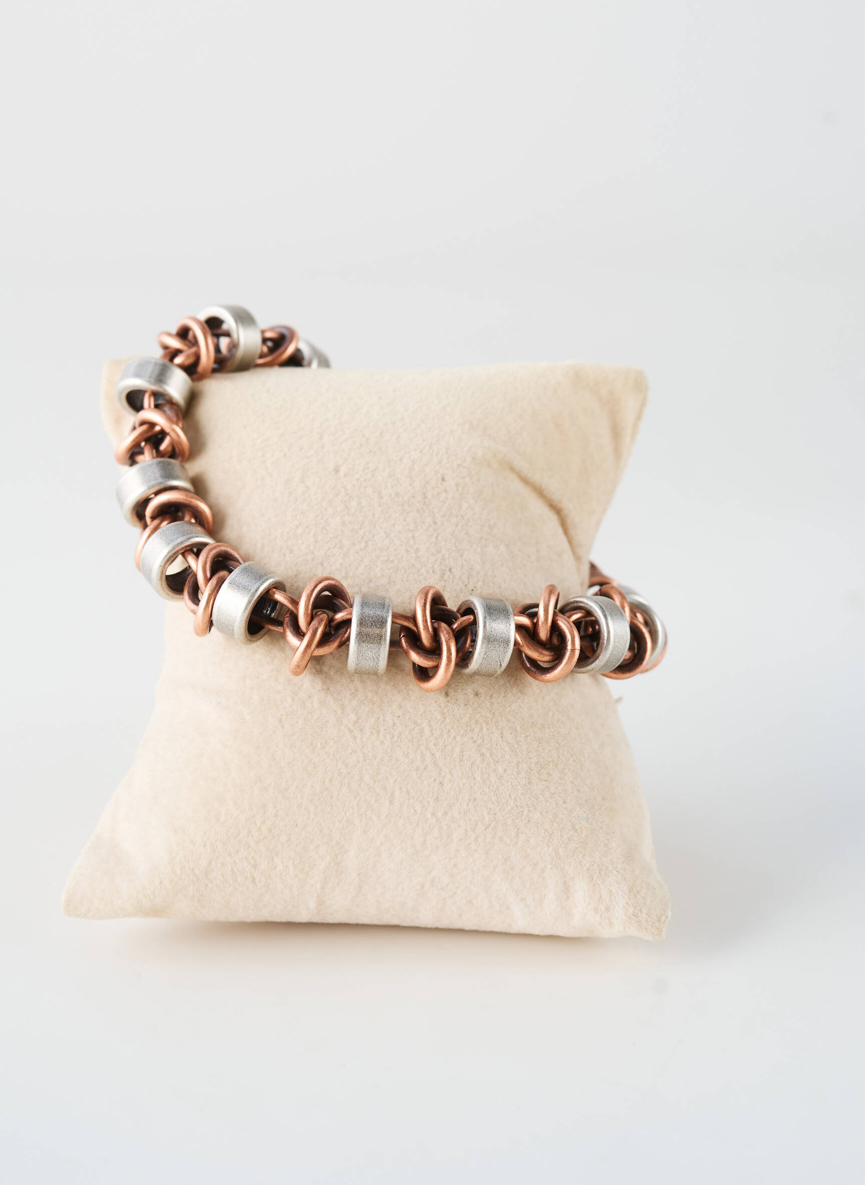 Bracelet ornement elément métal argent KONPLOTT femme