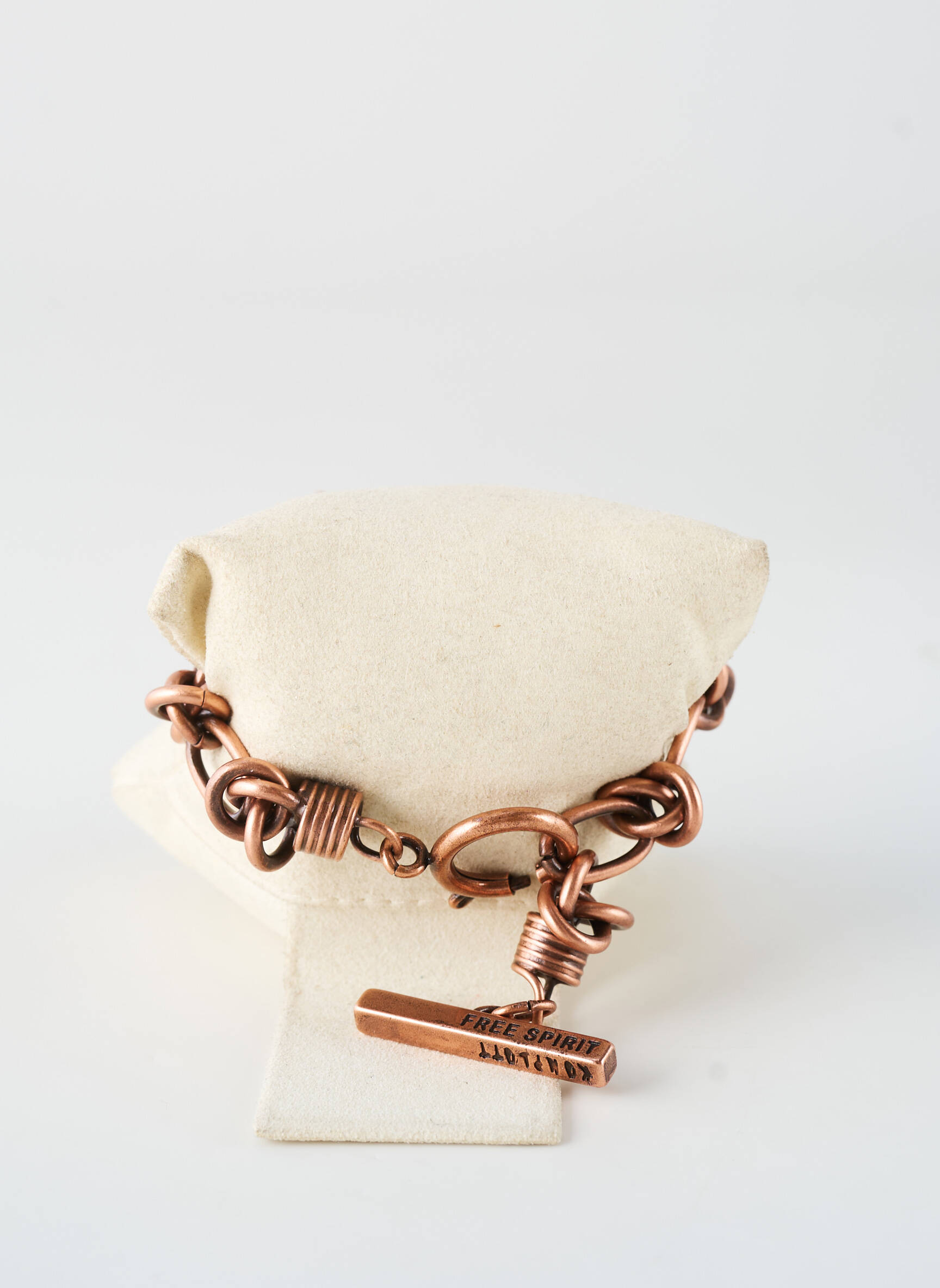 Bracelet ornement elément métal rose KONPLOTT femme