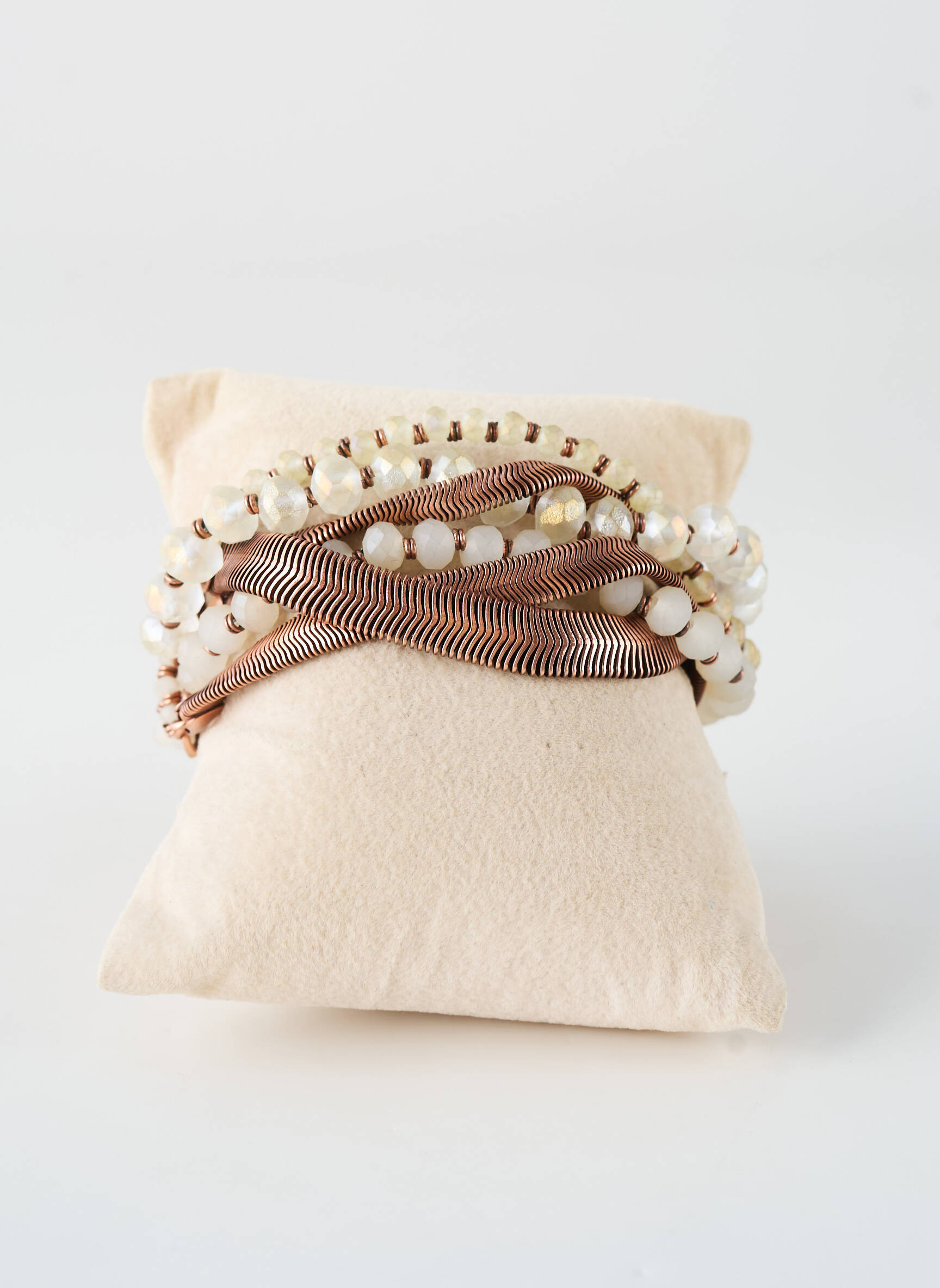 Bracelet matériaux métal marron KONPLOTT femme