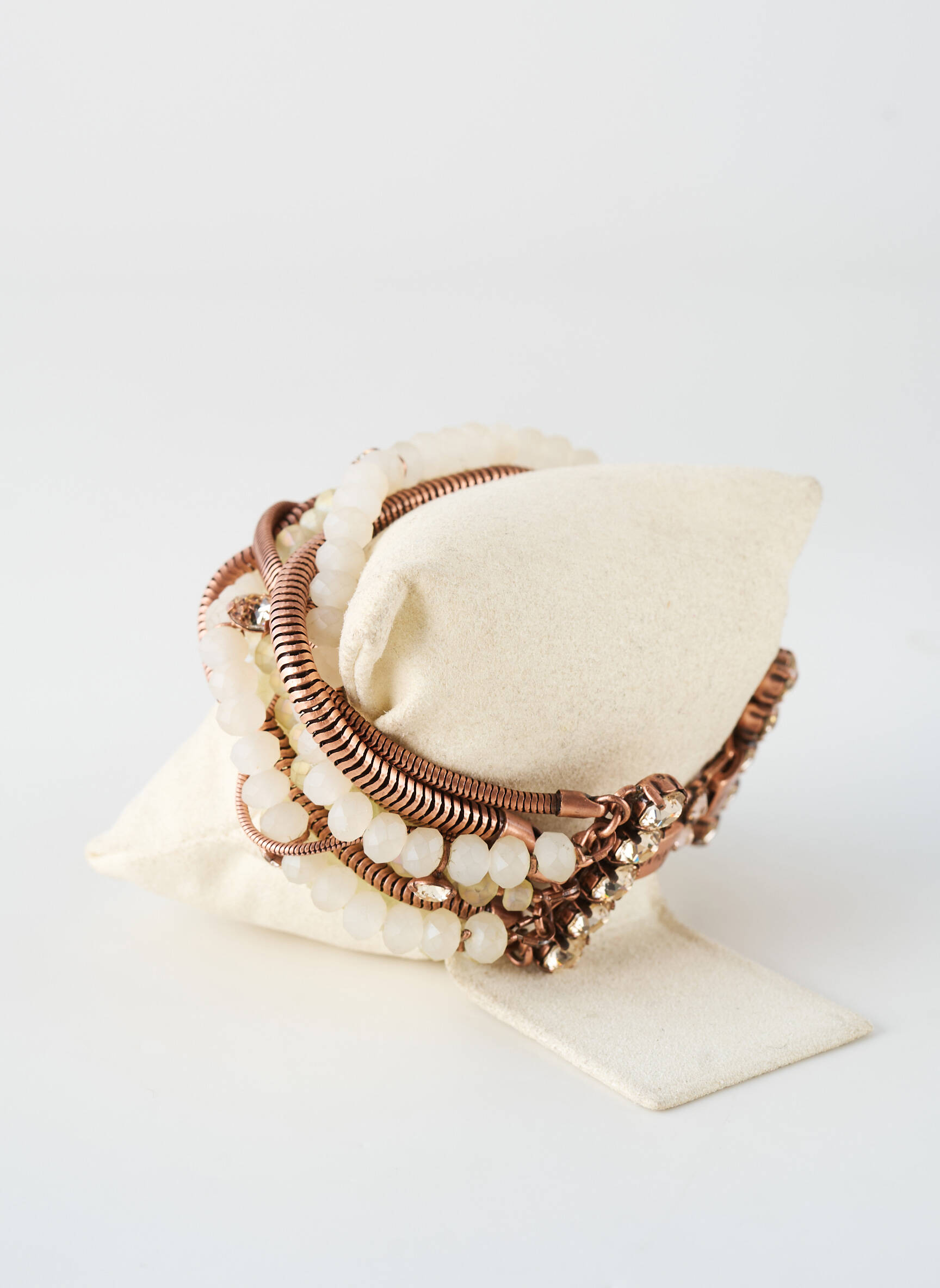 Bracelet matériaux métal marron KONPLOTT femme