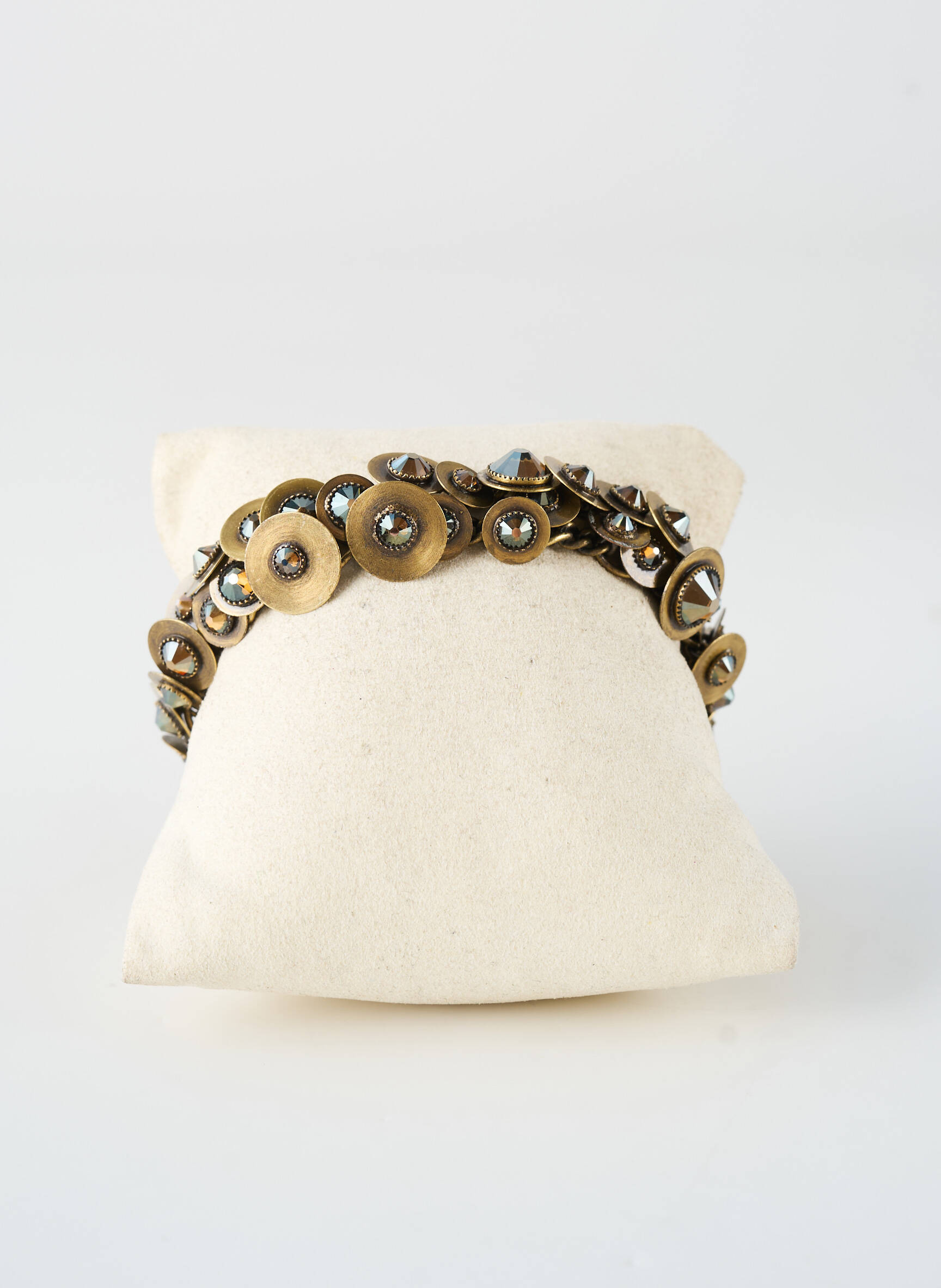 Bracelet ornement elément métal argent KONPLOTT femme