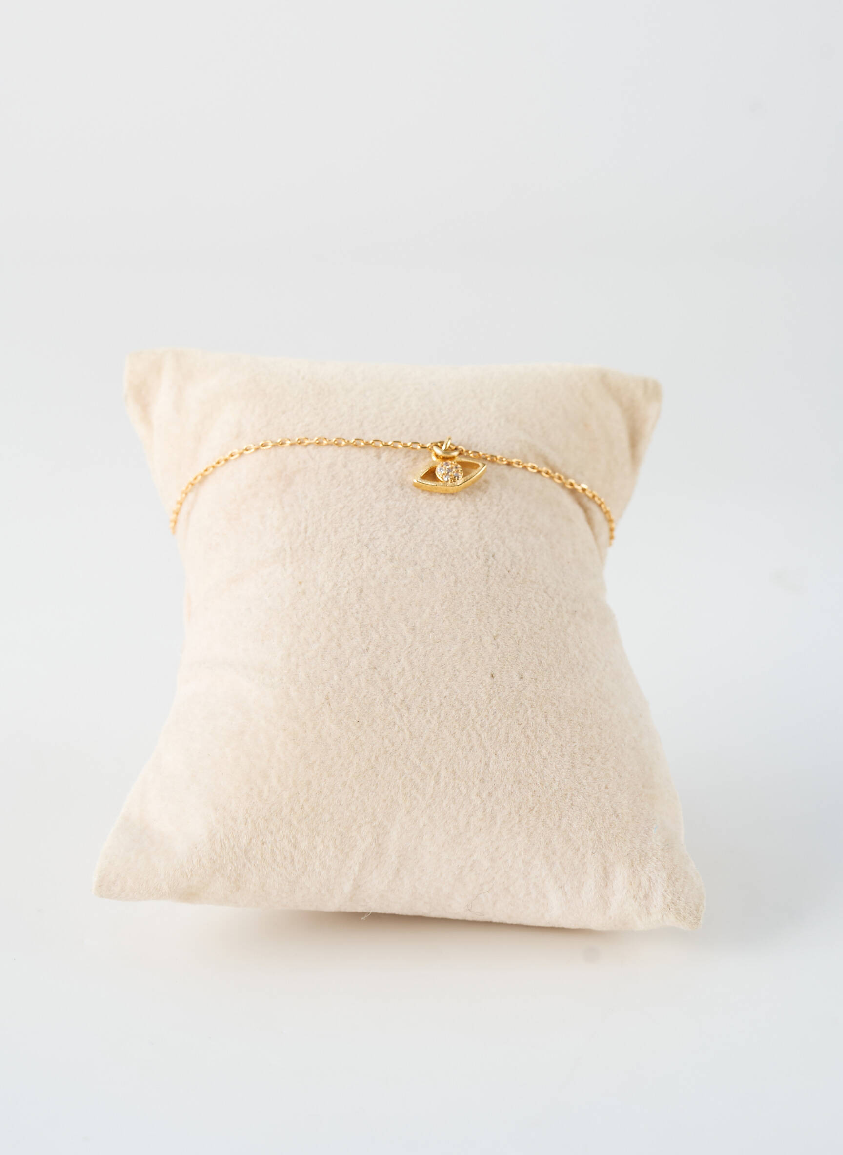 Bracelet fermeture fermoir mousqueton or NILAI femme