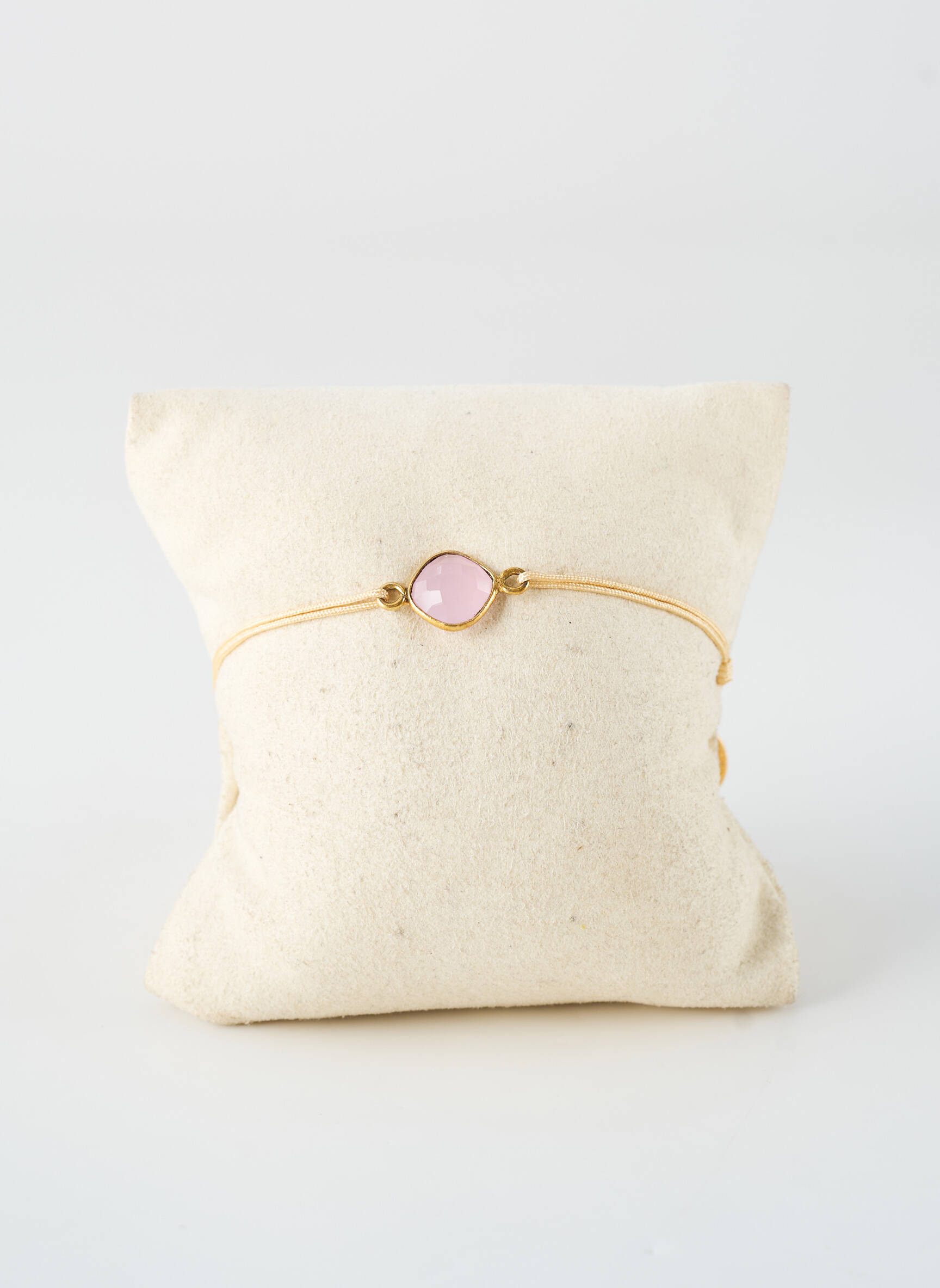 Bracelet fermeture avec liens violet NILAI femme