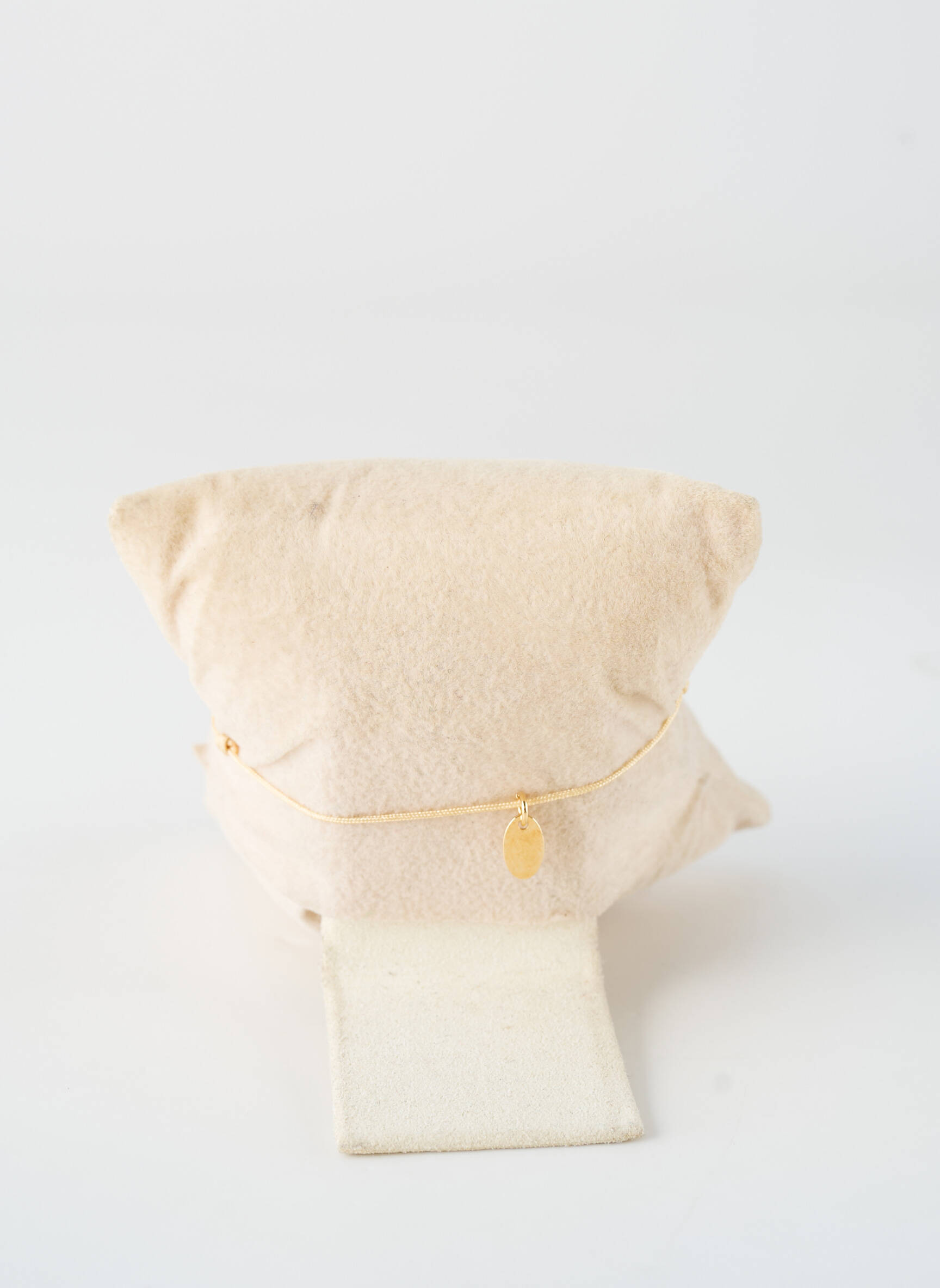 Bracelet fermeture avec liens rouge NILAI femme