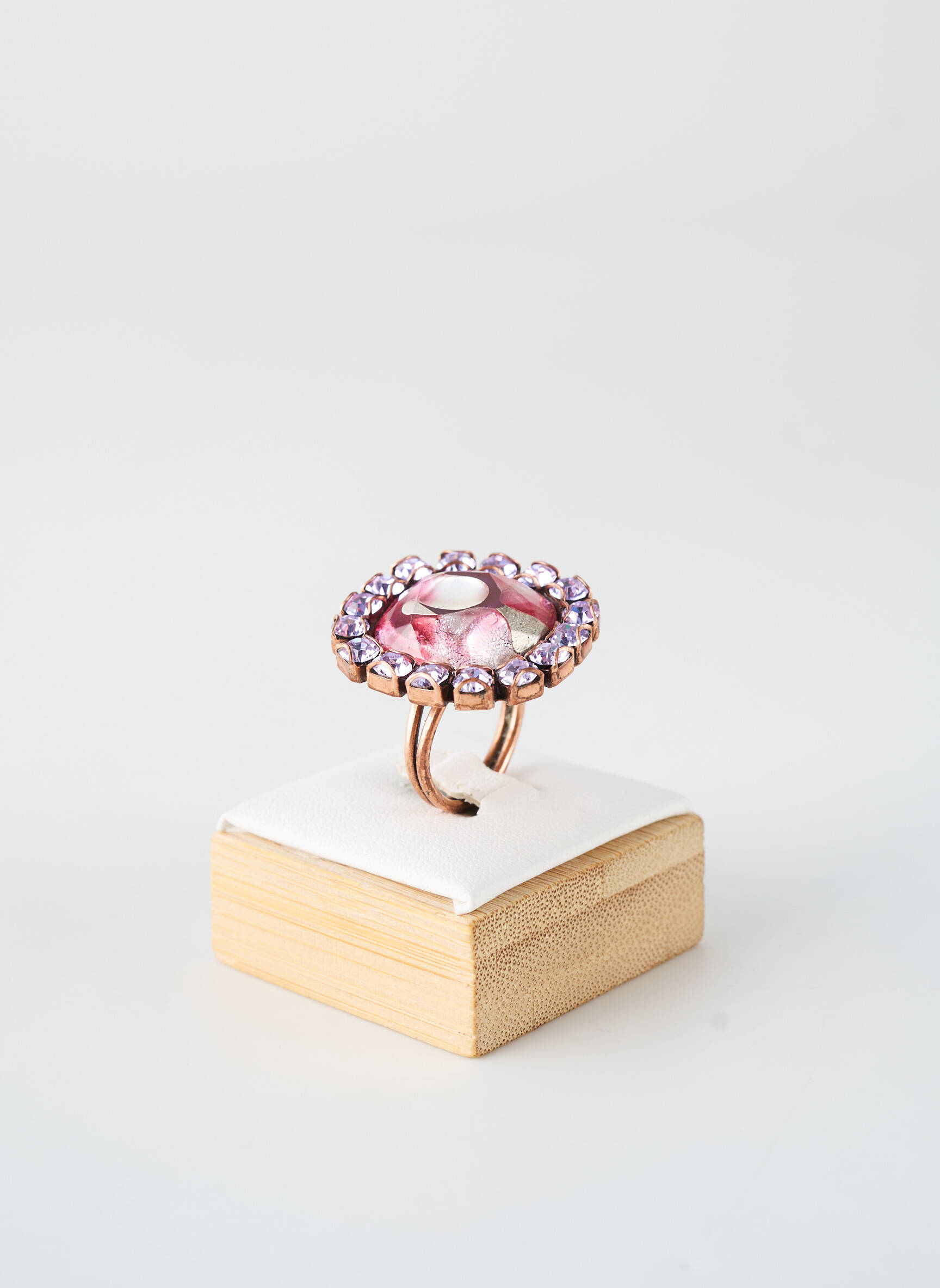 Bague matériaux métal rose KONPLOTT femme