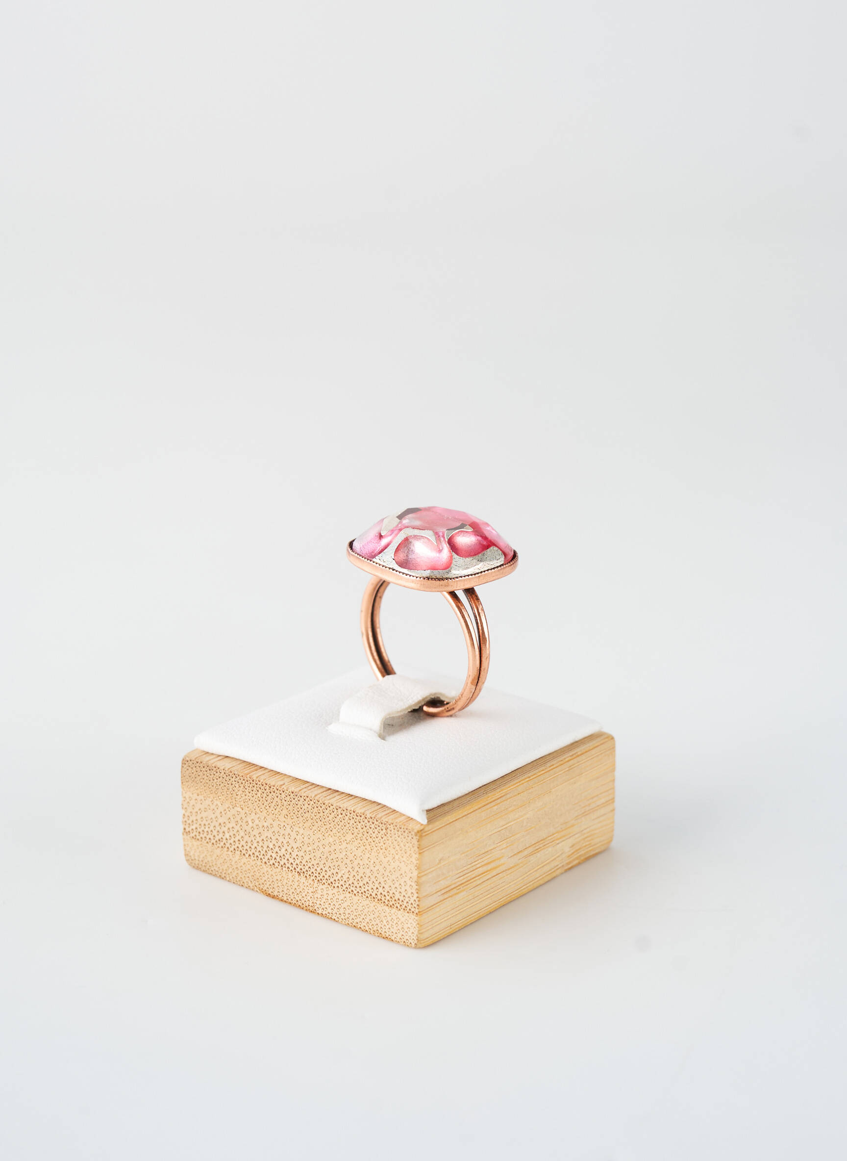 Bague matériaux métal rose KONPLOTT femme