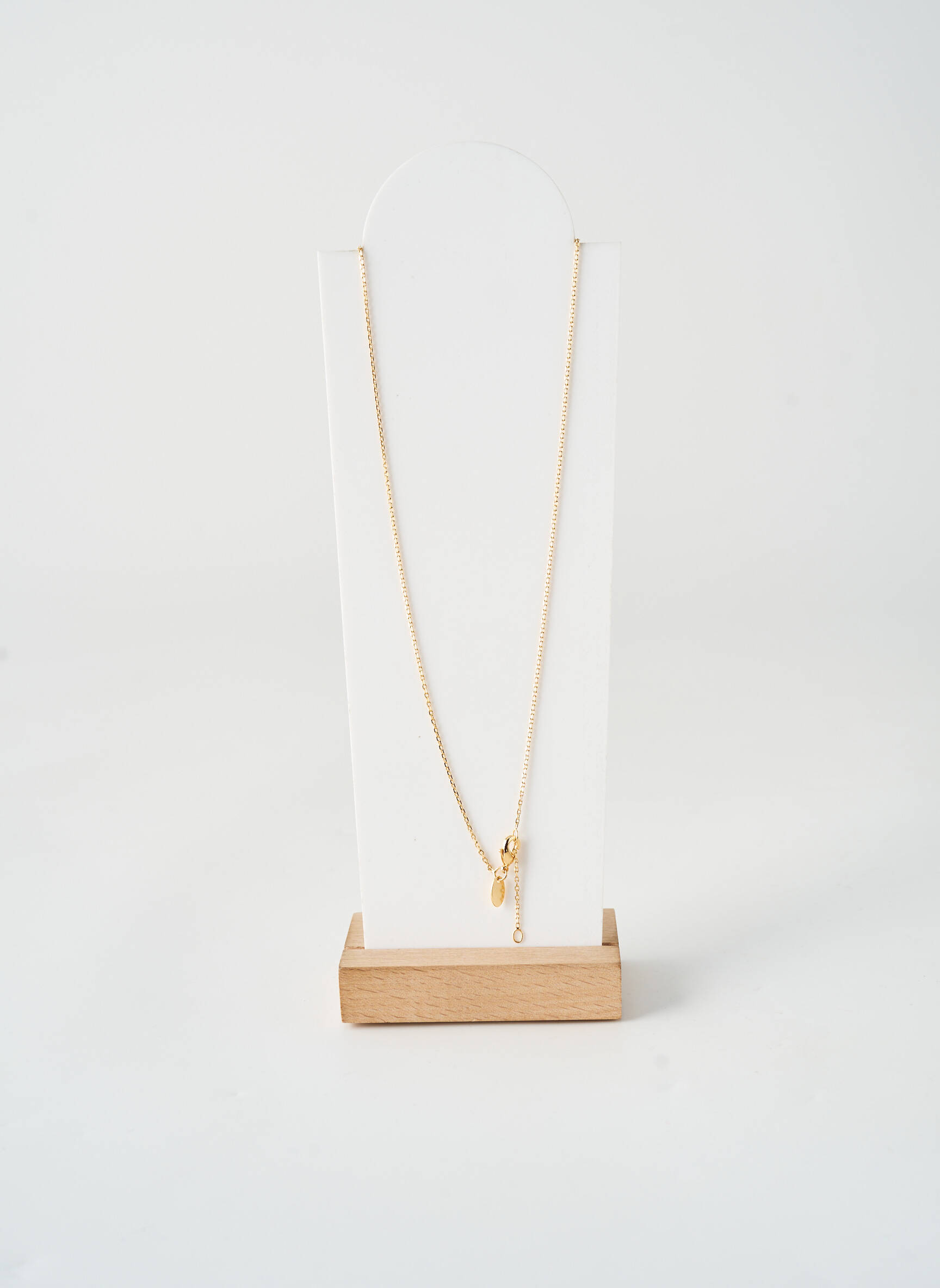 Collier ornement breloque / pampille orange NILAI femme