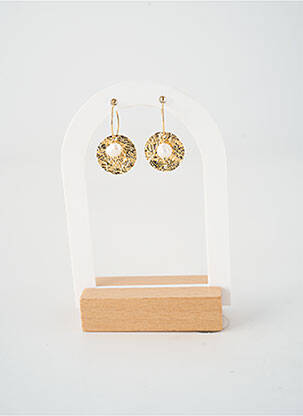 Boucles d’oreilles  or NILAI femme