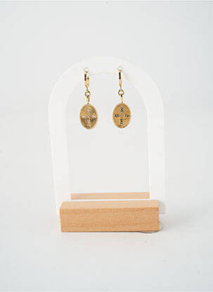 Boucles d’oreilles  or NILAI femme