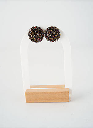 Boucles d’oreilles matériaux métal or KONPLOTT femme