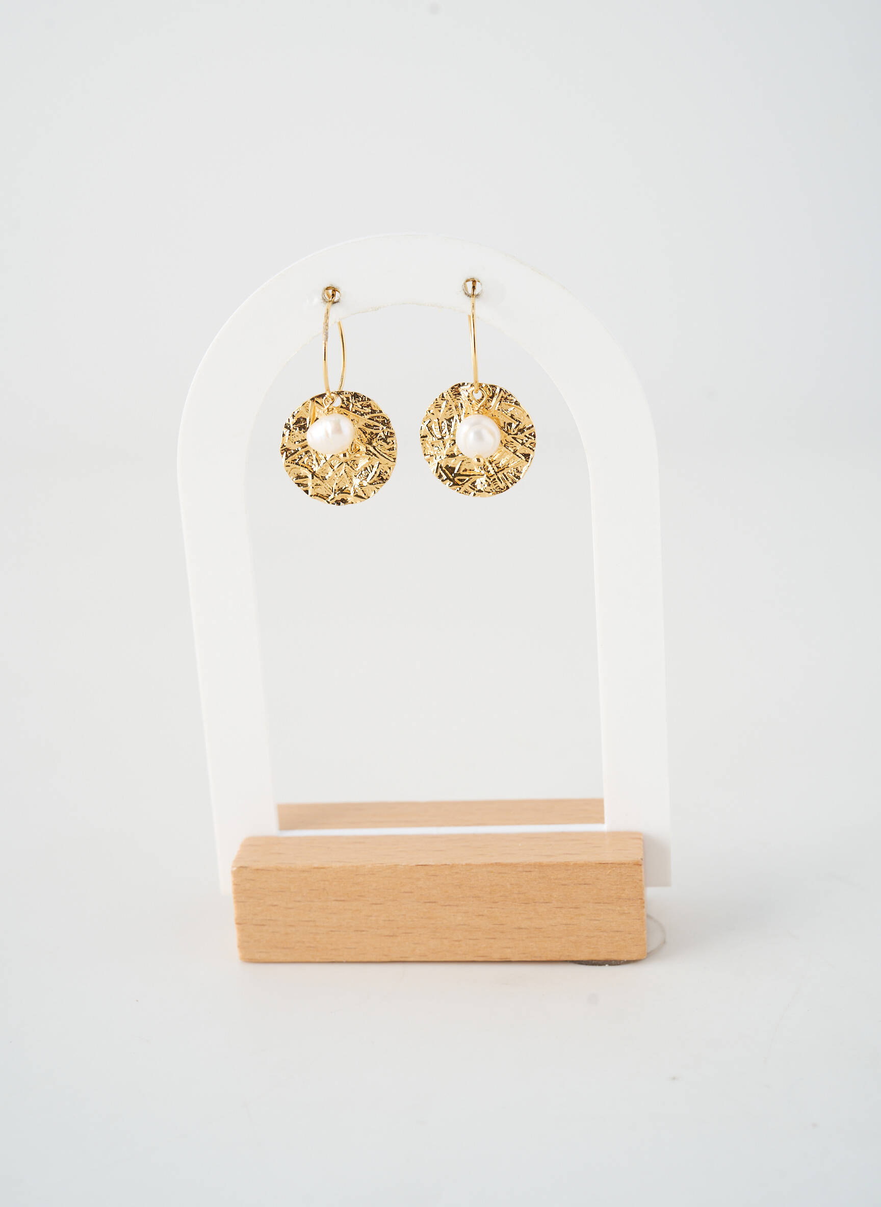 Boucles d’oreilles  or NILAI femme