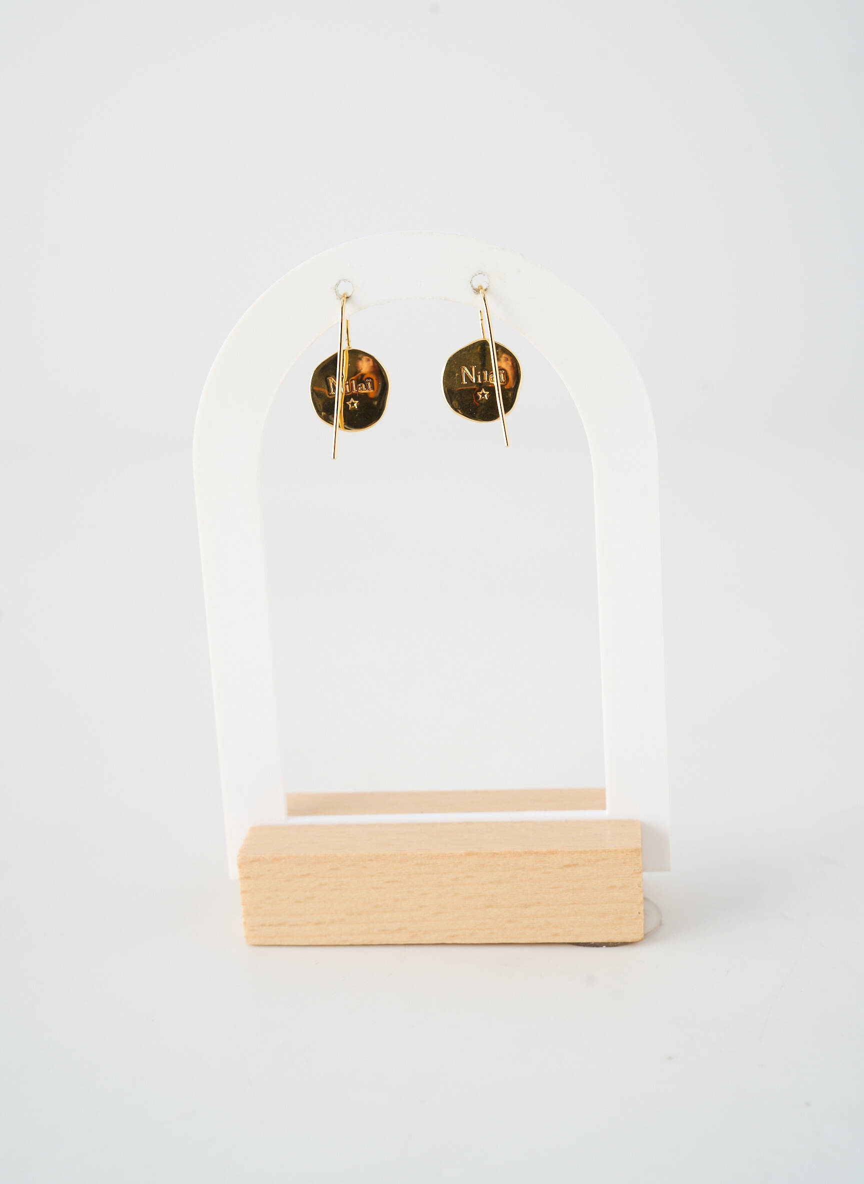 Boucles d’oreilles or NILAI femme