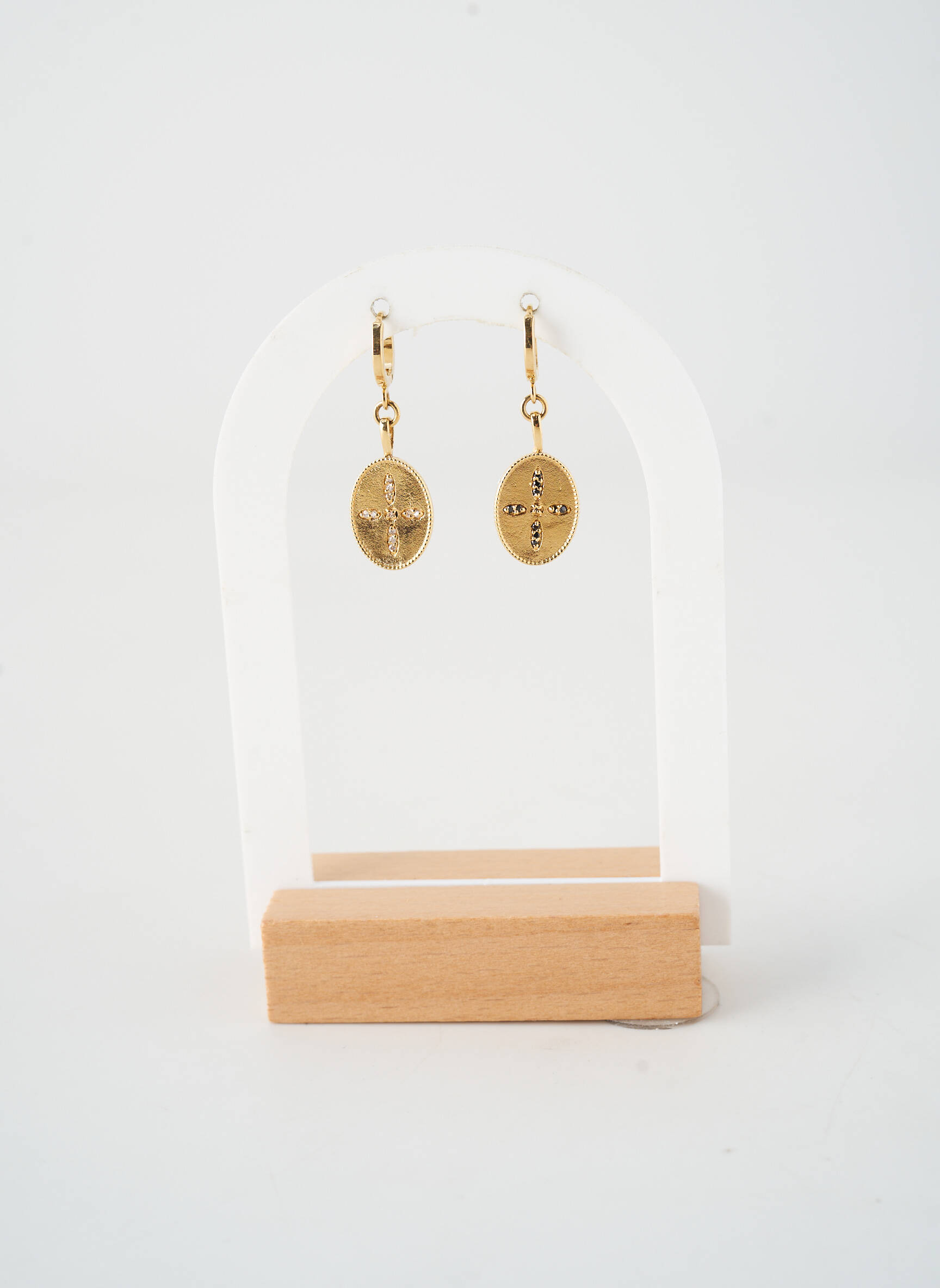 Boucles d’oreilles  or NILAI femme