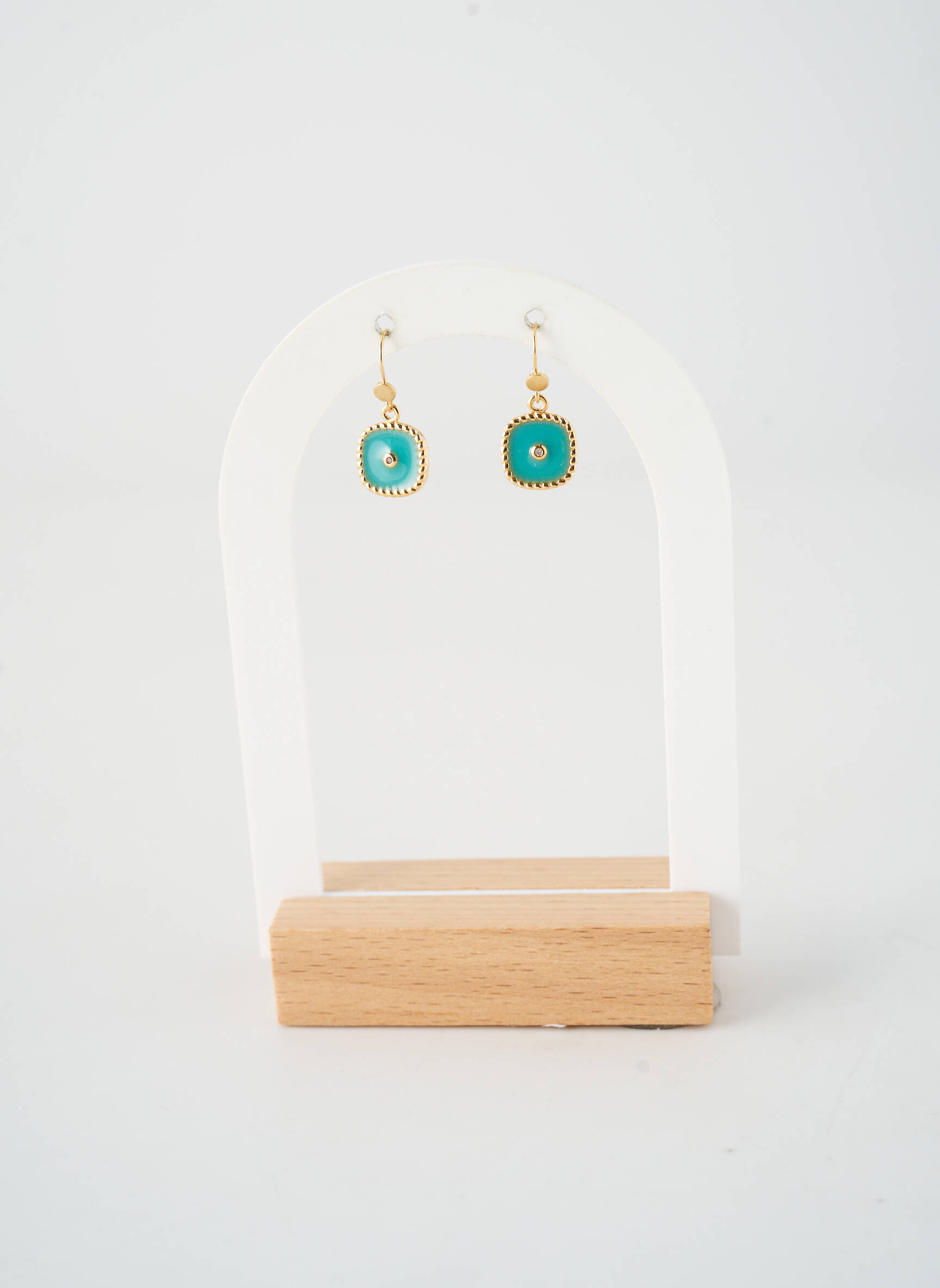 Boucles d’oreilles  bleu NILAI femme
