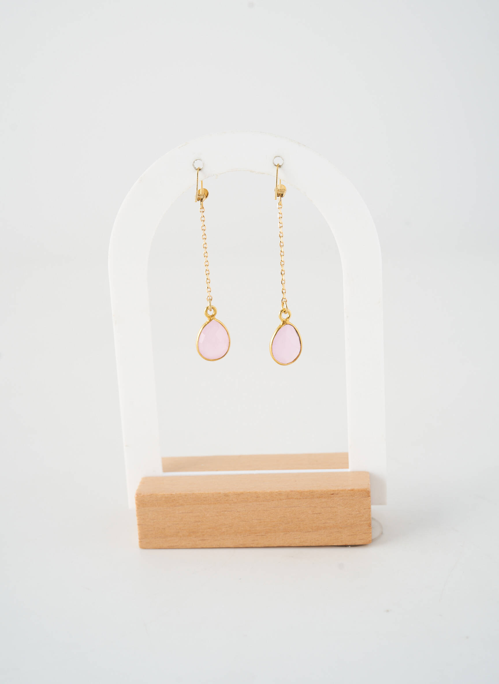 Boucles d’oreilles  rose NILAI femme