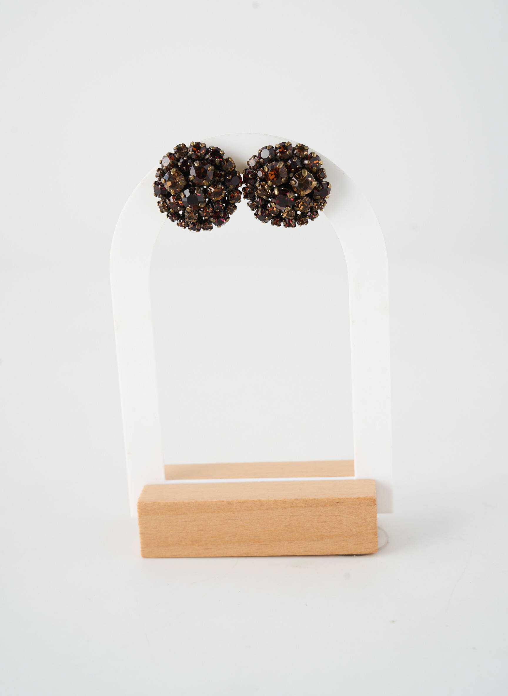 Boucles d’oreilles matériaux métal or KONPLOTT femme