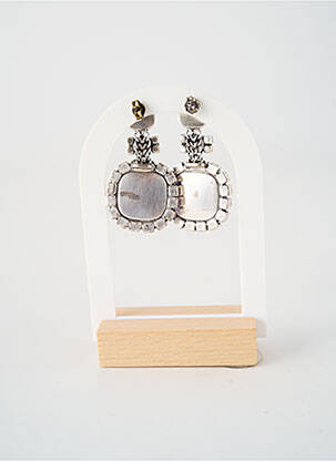 Boucles d’oreilles fermeture boucle(s) bleu KONPLOTT femme