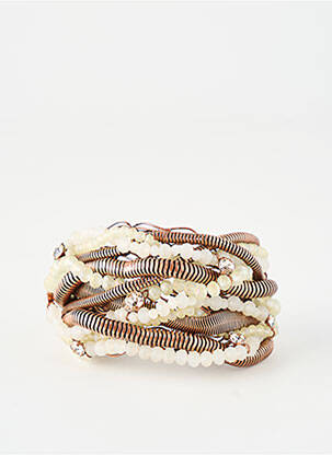 Bracelet manchette matériaux métal marron KONPLOTT femme