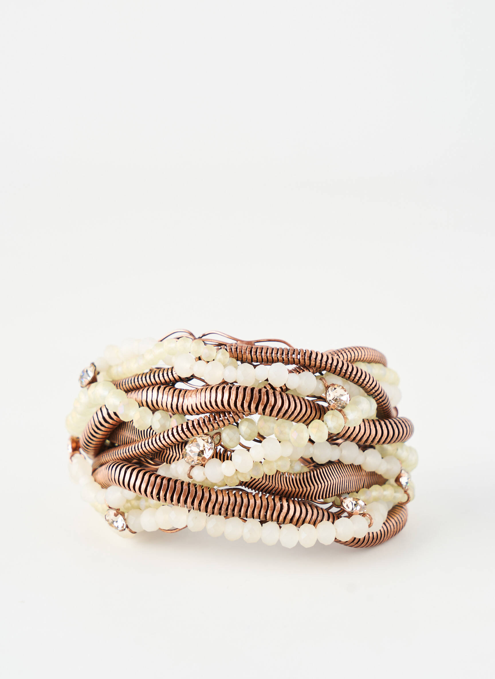 Bracelet manchette matériaux métal marron KONPLOTT femme