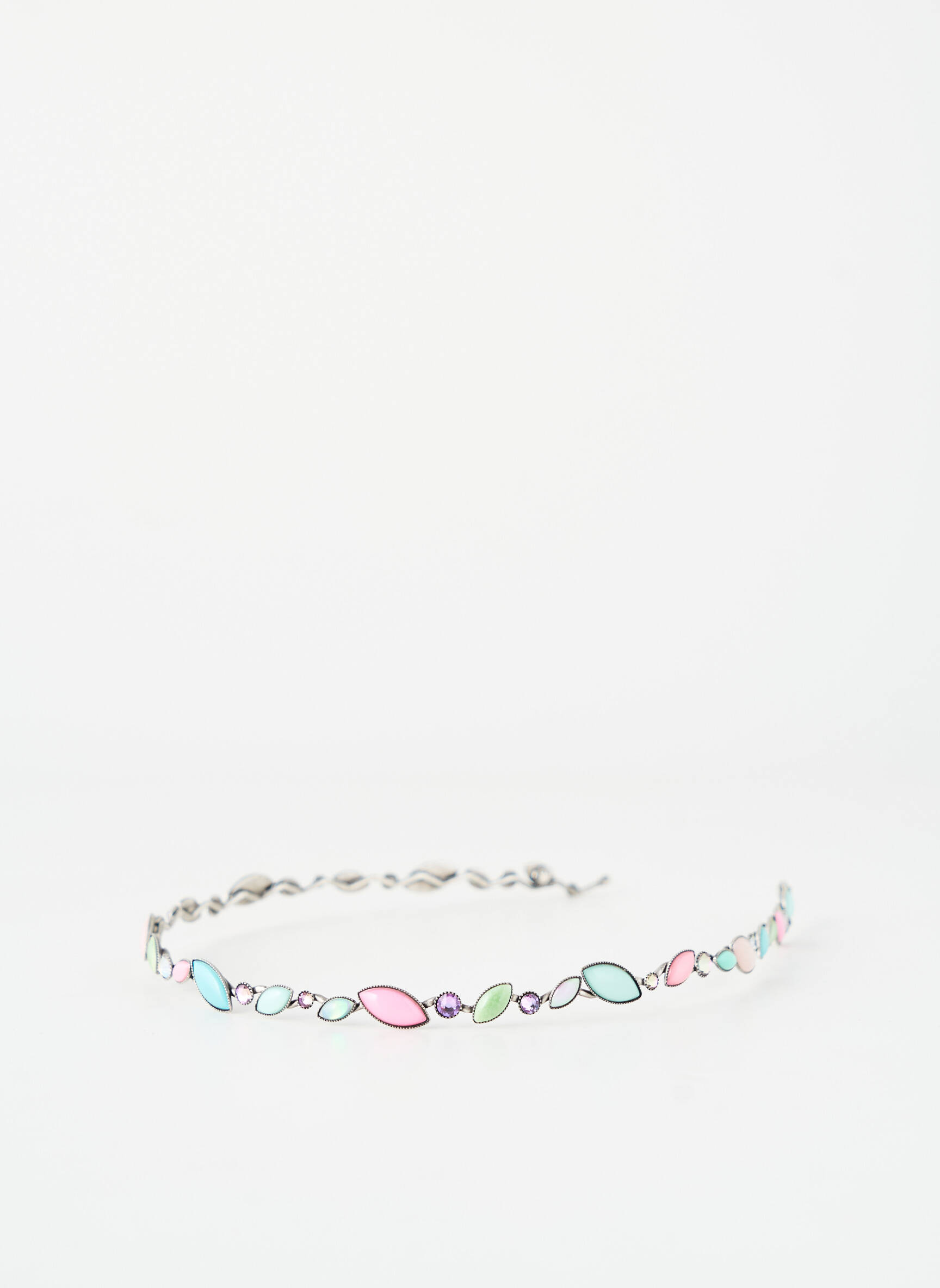 Accessoire pour cheveux serre-tête argent KONPLOTT femme