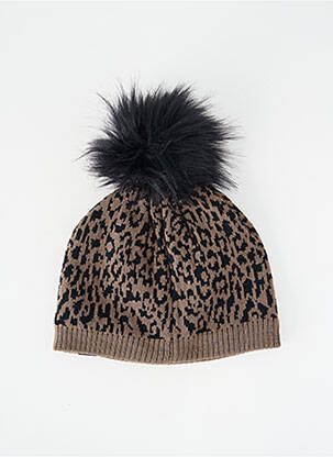 Bonnet stretch marron SUN VALLEY femme