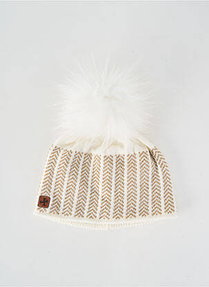 Bonnet stretch beige HIGHLANDS CROSS femme