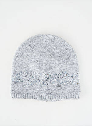 Bonnet stretch gris LUTHA femme