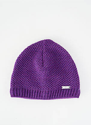 Bonnet stretch violet EISGLUT femme