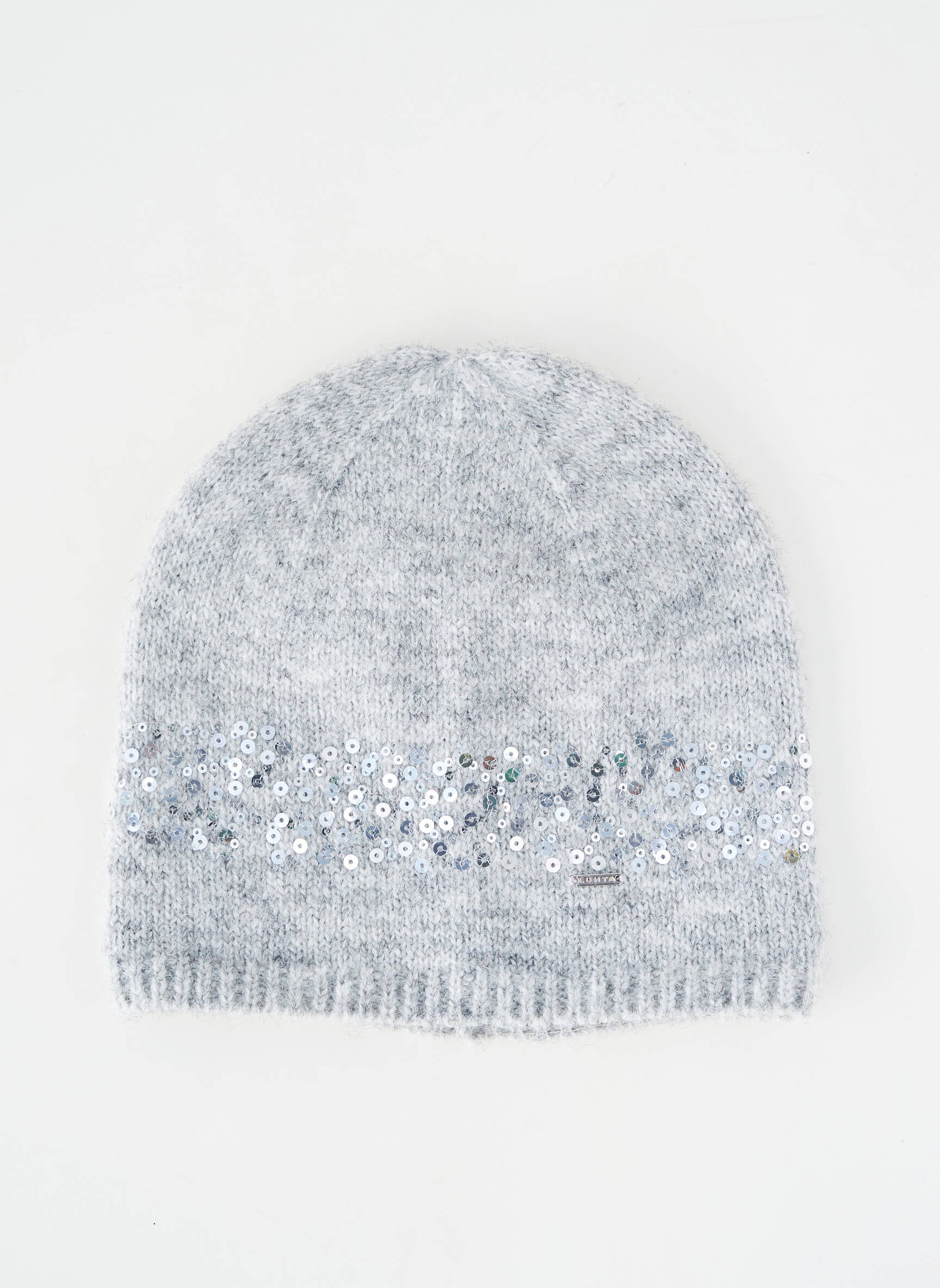 Bonnet stretch gris LUTHA femme