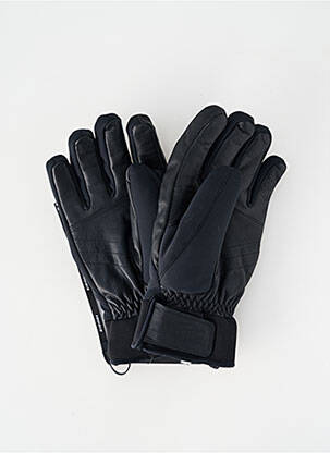 Gants bi-matiére noir ZIENER homme