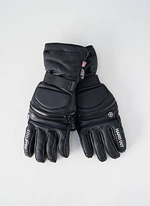 Gants doublure textile noir HAND OUT GLOVES homme