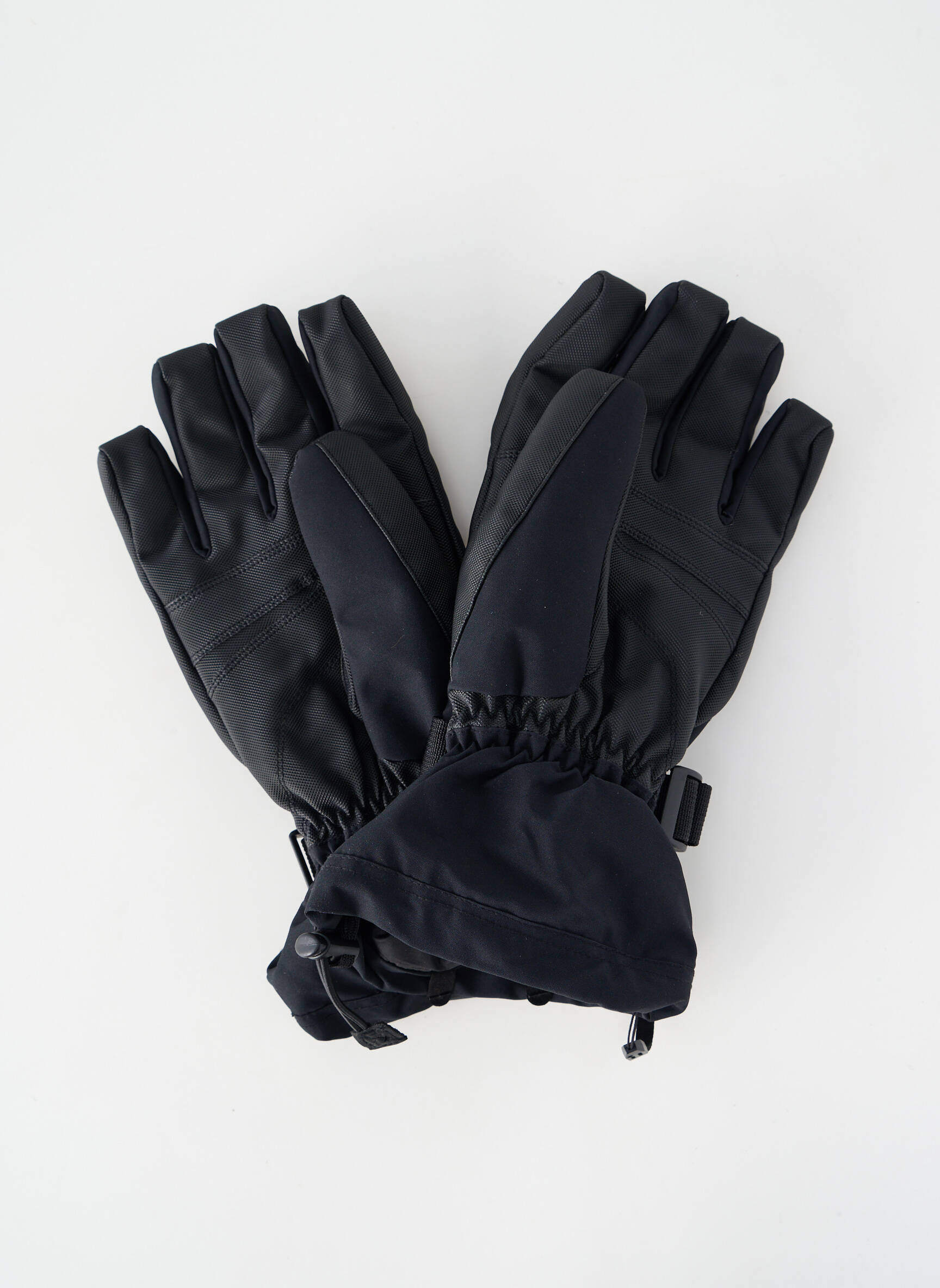 Gants bi-matiére noir ZIENER homme